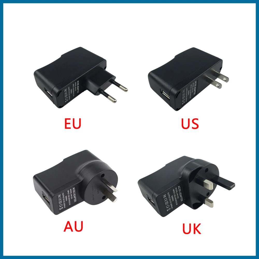 

S ROBOT 5V 2A Power Charger EU / US / AU / UK USB Power Adapter for Raspberry Pi Zero W / Zero 1.3 RPI171