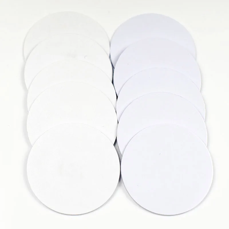 10 шт. 125 кГц RFID EM4305 T5577 перезаписываемый сумка для монет карт клей Стикеры