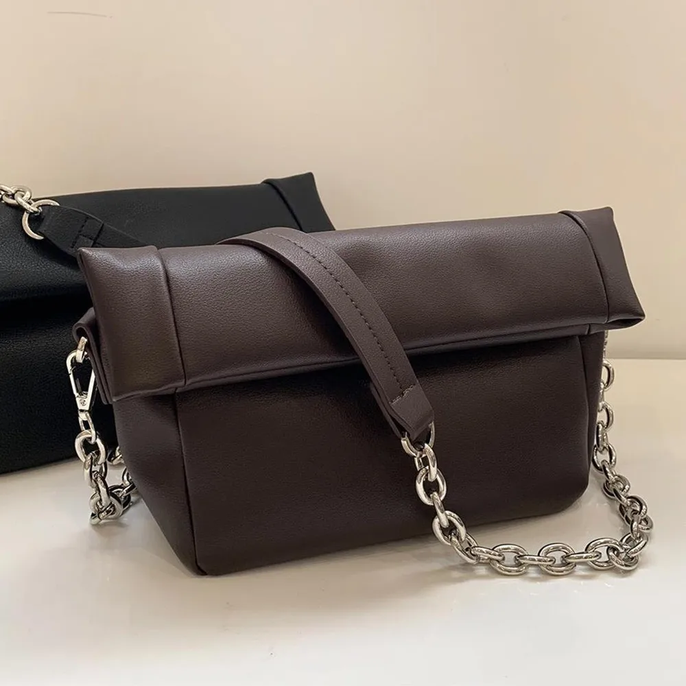 Сумка мессенджер через плечо для женщин складной саквояж на из искусственной