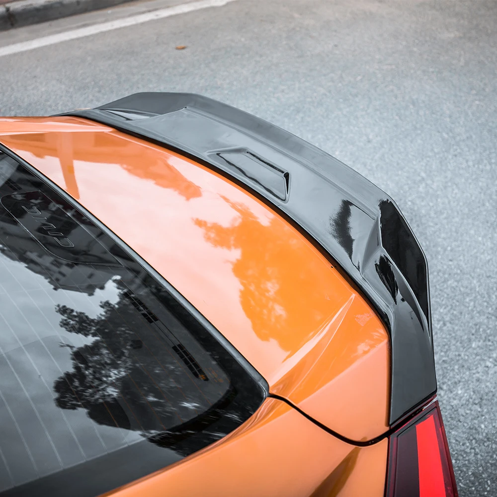 Для Honda Civic 10 спойлер СЕДАН 2016 2017 2018 2019 2020 модификация хвоста черный warrior