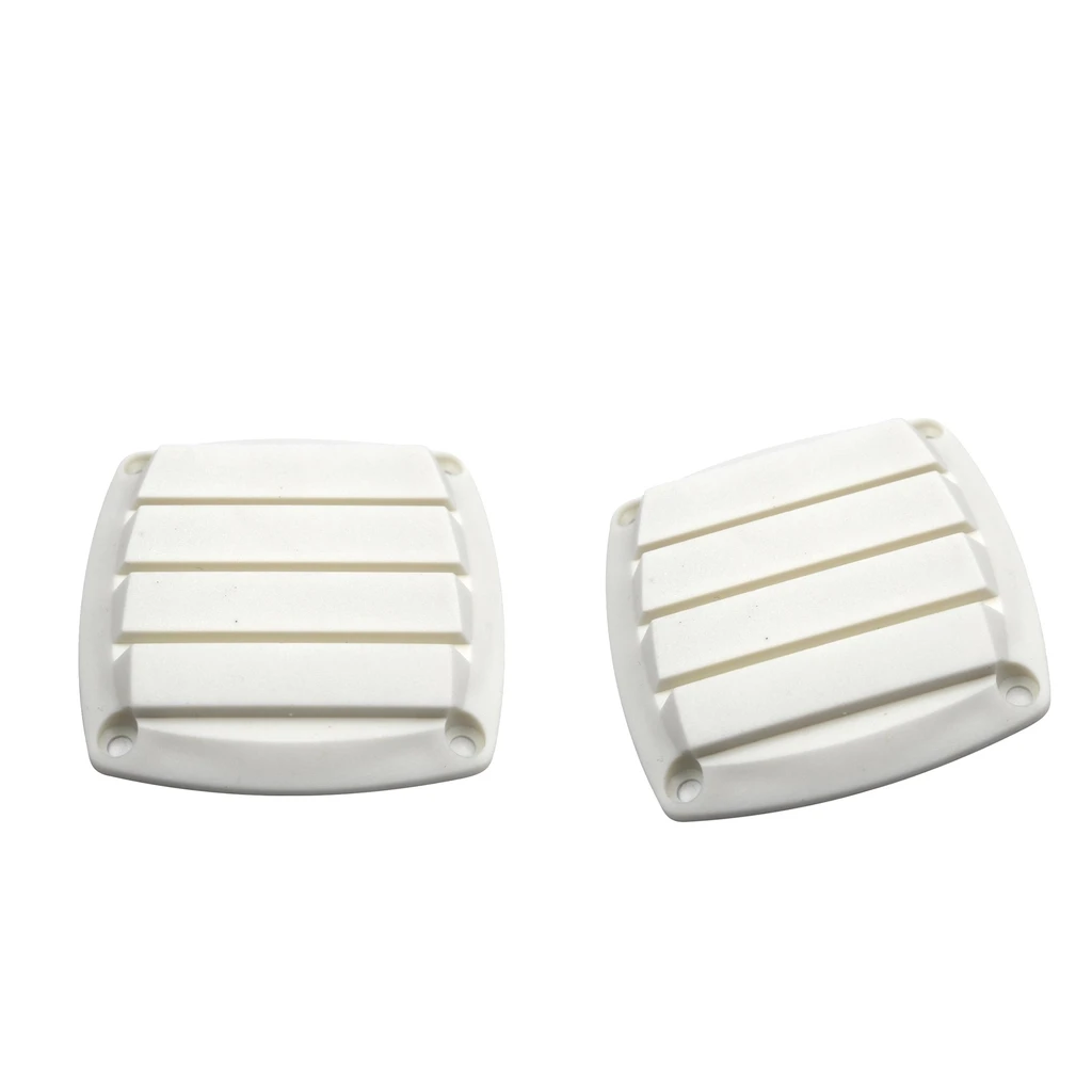 

2x White Plastic Boat Hose Intake Vent Ventilation Cover for Boat 3inch