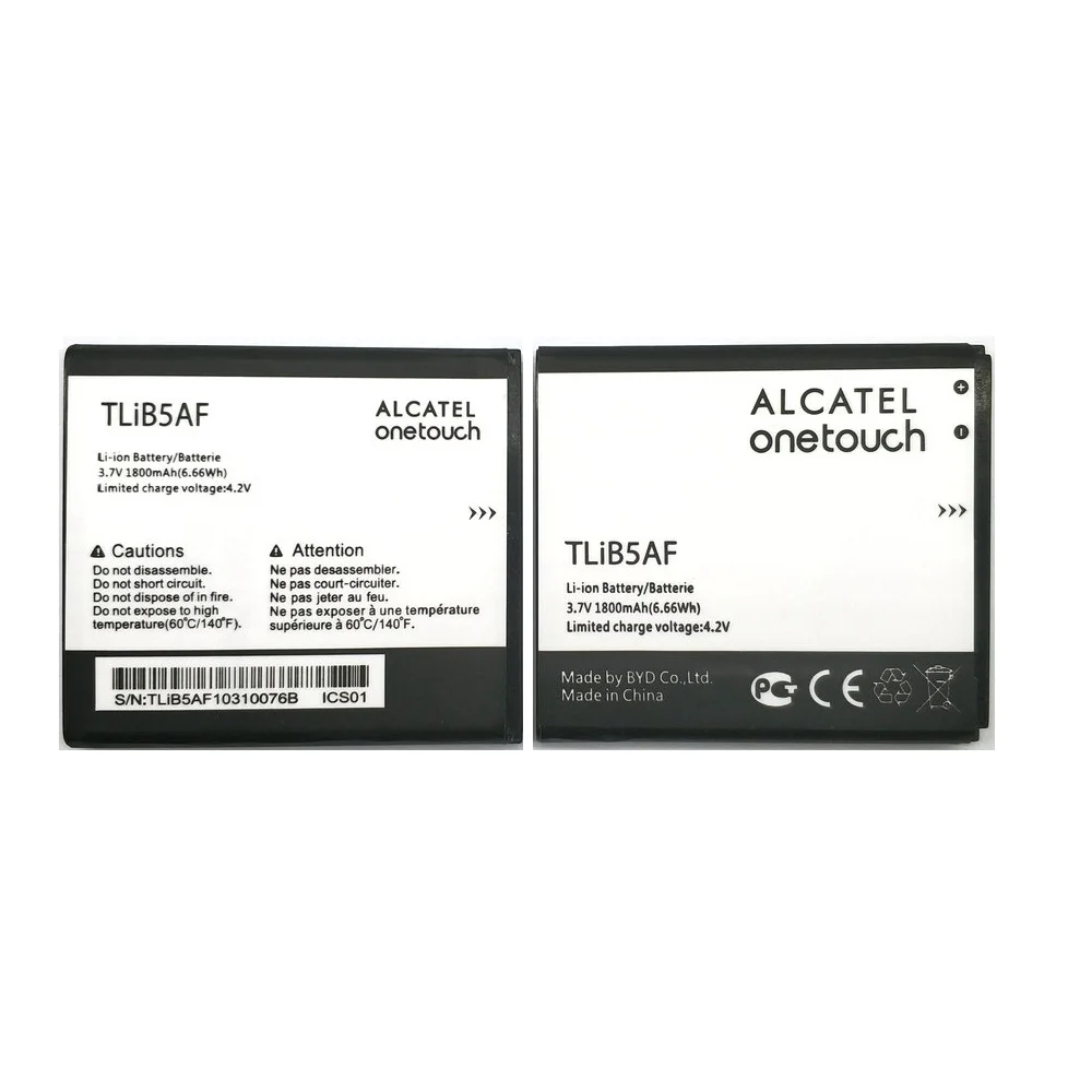 Новый 1800 мА/ч TLiB5AF литий ионная аккумуляторная батарея для Alcatel One Touch 997D OT 997 OT997