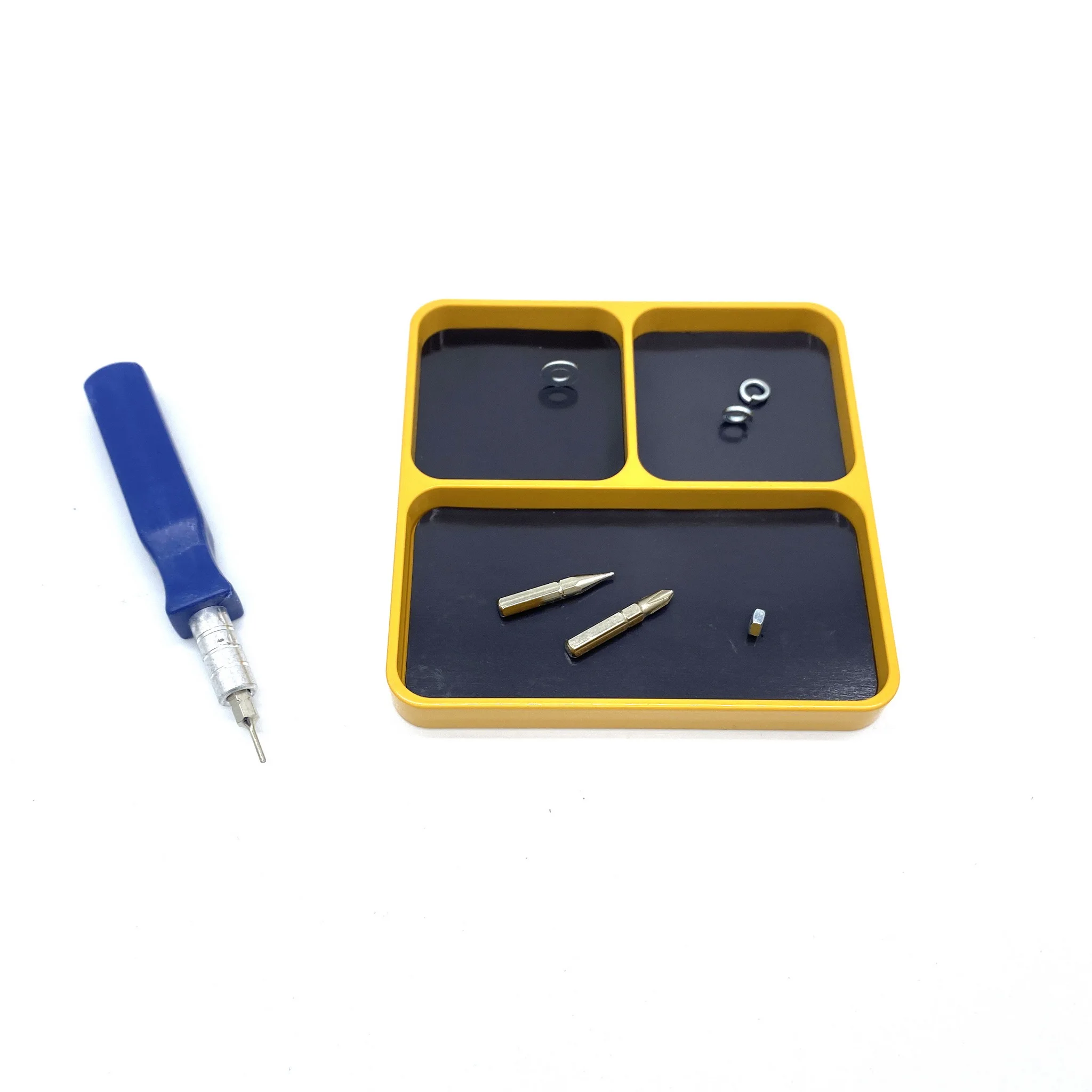 Металлический магнитный лоток для винтов 100*100 мм | Игрушки и хобби