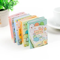 12packs2880pages cute stationery 6 folding memo pad sticker notes kawaii sticker sheets office decoration cartoon to do list