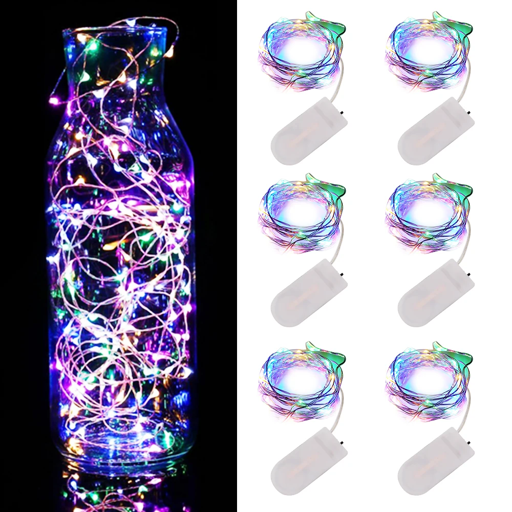 Светодиодная гирсветильник с серебряной проволокой 2 м 4 м|Осветительные