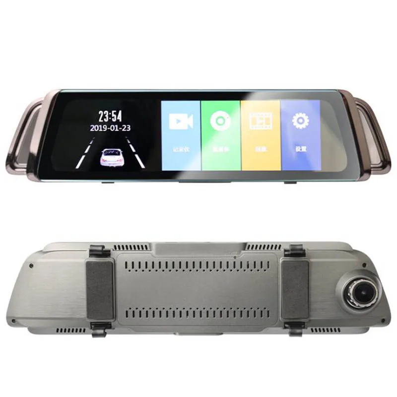 

Car Dvr Dash Cam 9.66 Inch Touch FHD 1080P Rearview Mirror Video Recorder Dual Lens Auto 6248+GC2363 With Rear View Camera