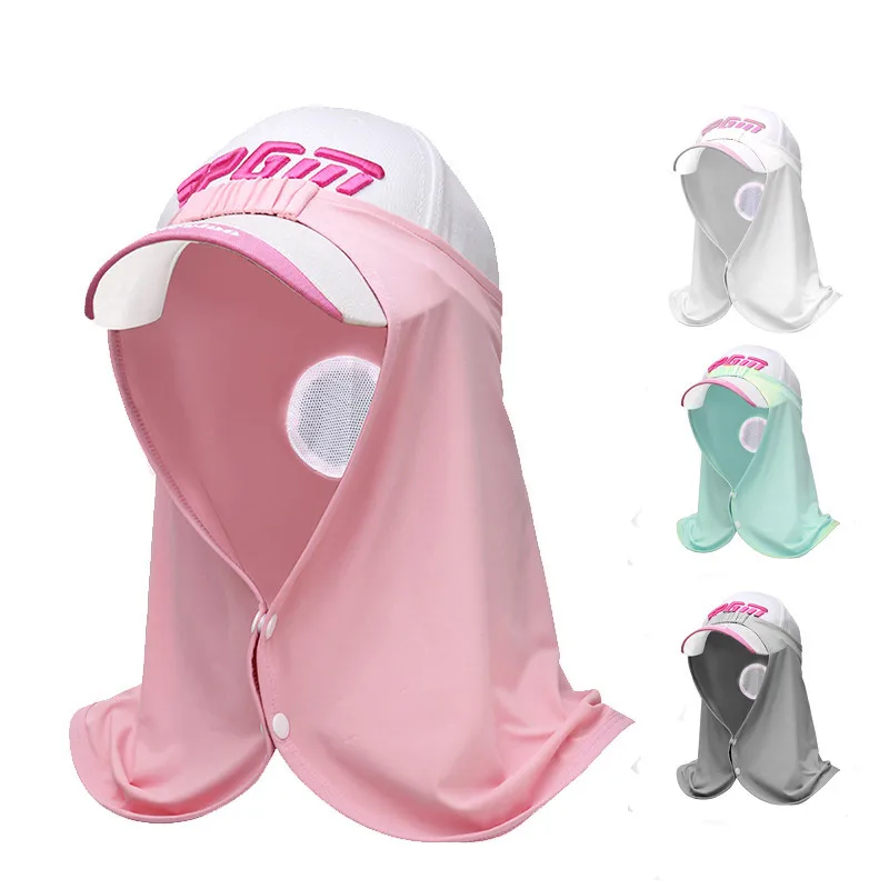 

Новый шарф вырезом на спине одежда для защиты от солнца UPF50 защита Гольф уличный шарф дышащий Быстросохнущий Прямая доставка