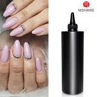 MSHARE молочно-розовый Гель-лак для ногтей Полупостоянный лак отмачиваемый 1 кг белый черный