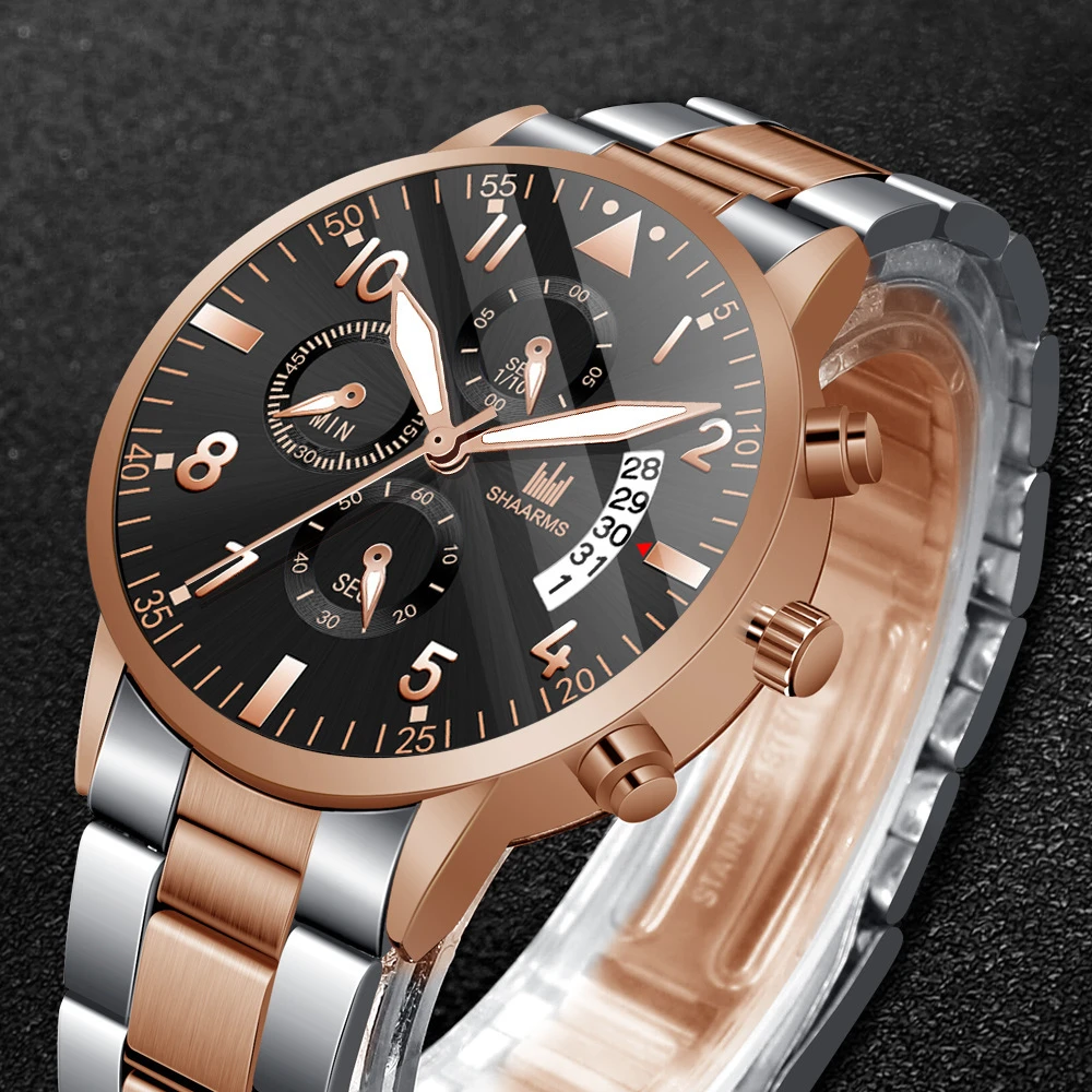 2021 New Men's watches Retro Luxury watch Fashion Ultra-thin Steel Quartz Watch Stainless steel Branded sports Clock