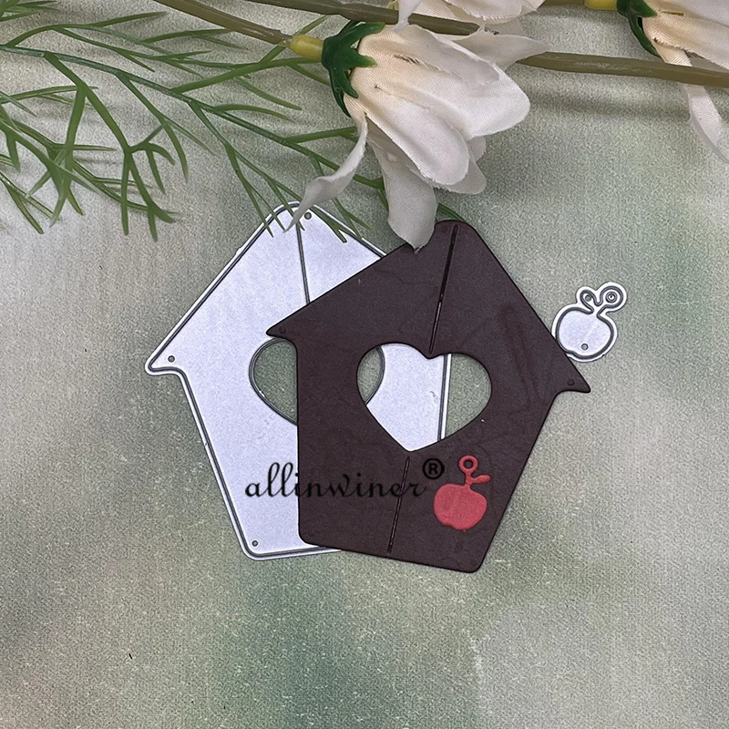 

3D House decoration Metal Cutting Dies Stencils For DIY Scrapbooking Decorative Embossing Handcraft Die Cutting Template