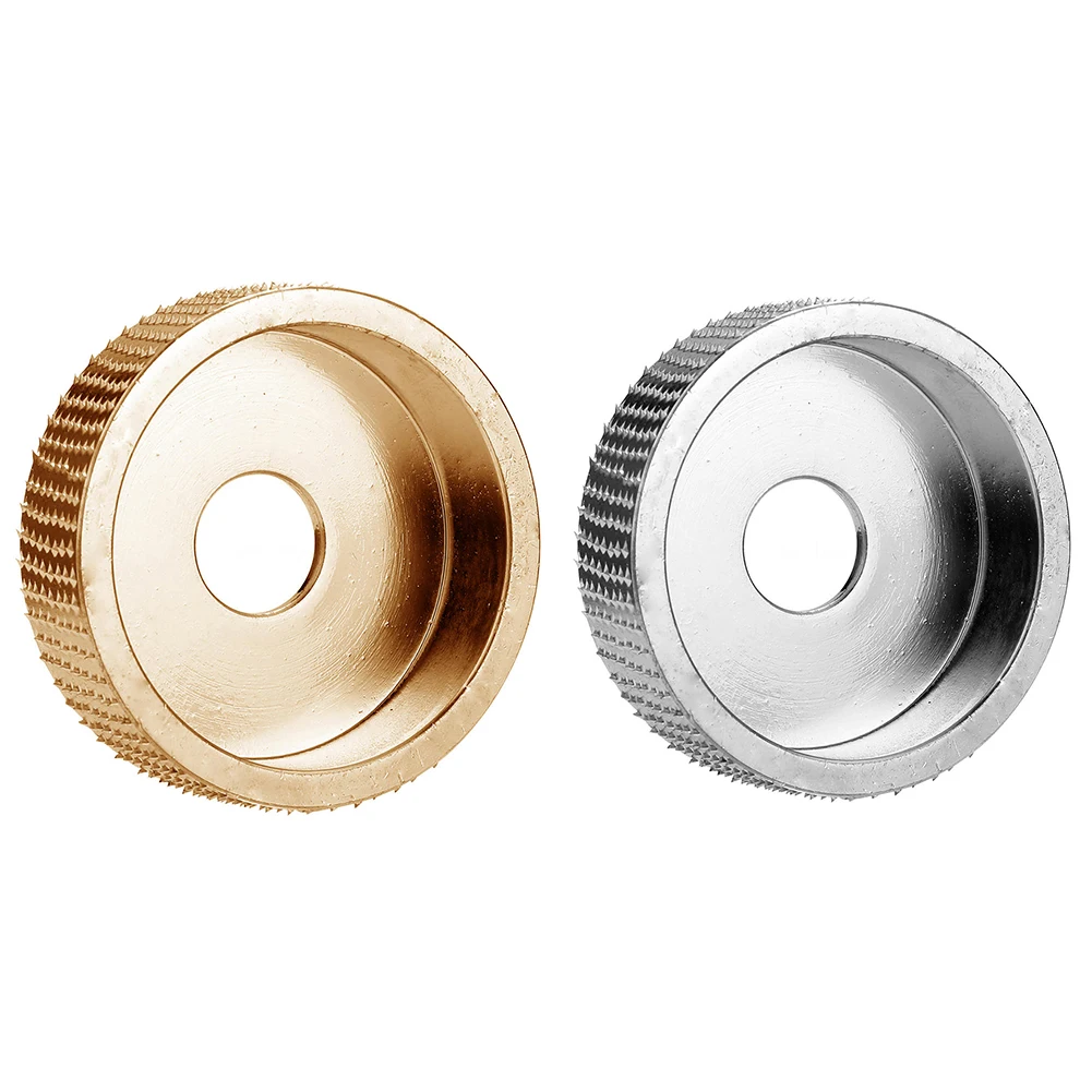 

16mm Bore Round Wood Shaping Angle Grinding Wheel Tungsten Carbide Rotary Abrasive Disc for Woodworking Sand Carving Hand Tools