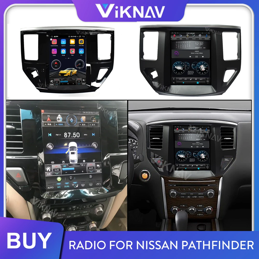 

Автомагнитола Android для Nissan Pathfinder 2012 2013 2014 2015 2016-2018, автомобильный стереоприемник, GPS-магнитофон, мультимедийный плеер