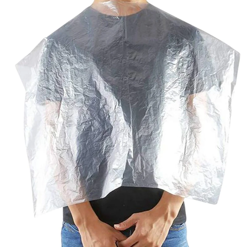 

200 шт., одноразовые длинные парикмахерские фартуки, 60 х90 см