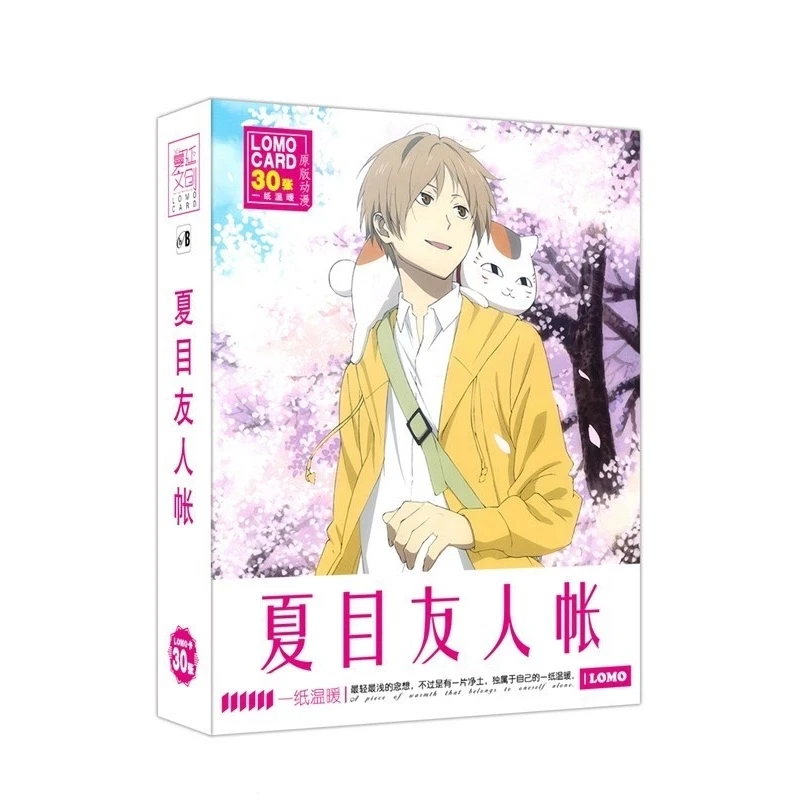 30 Sheets/Set Anime Natsume Yuujinchou Lomo Card Mini Postcard Greeting Message Christmas Gifts | Канцтовары для офиса и дома