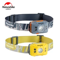 naturehike outdoor led koplamp portable headlamp induction switch ultralight waterproof camping running hiking uses nh17g025 d