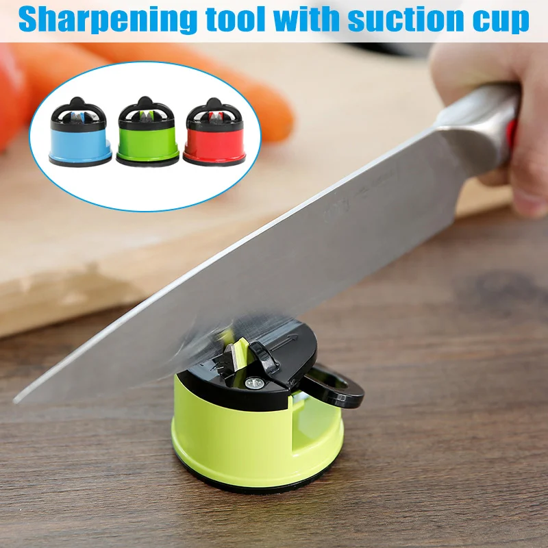 

Suction Knives Sharpener for all Types Easy and Safe to Sharpen Kitchen Sharpening Tool HK3