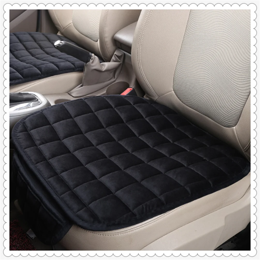 Универсальный Автомобильный интерьер поставки сиденья плюшевые подушки зима