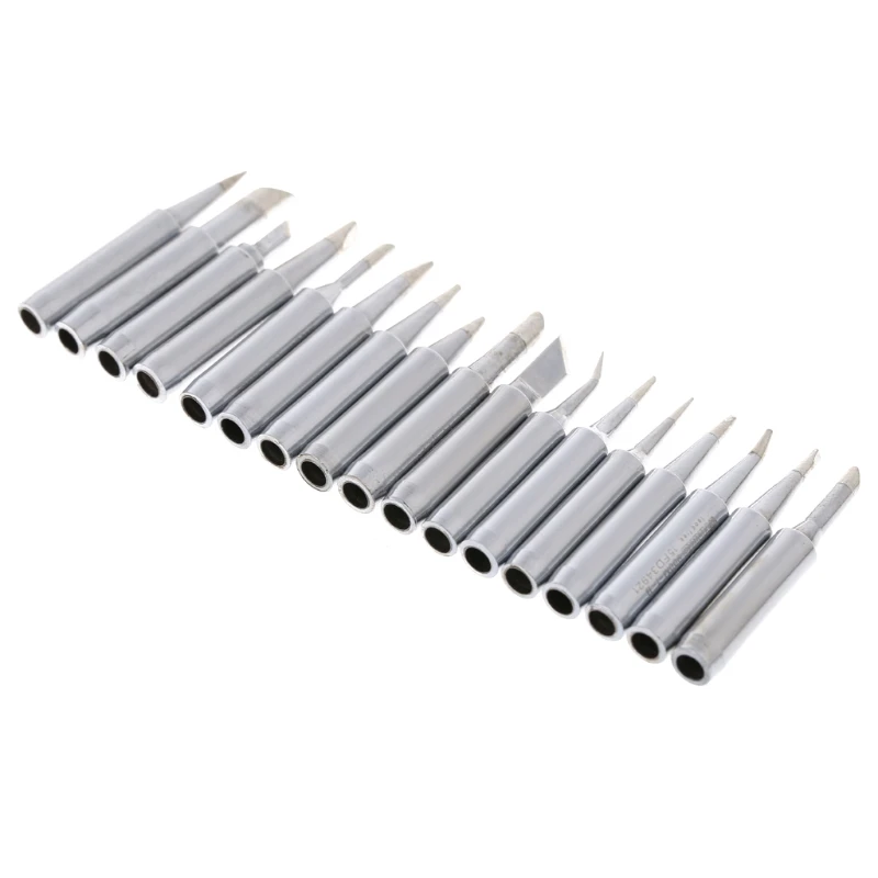 

17 Pcs Lead-Free Soldering Iron Tip 900M-T For HAKKO 936 SAIKE ATTEN YIHUA Soldering Station Dropshipping