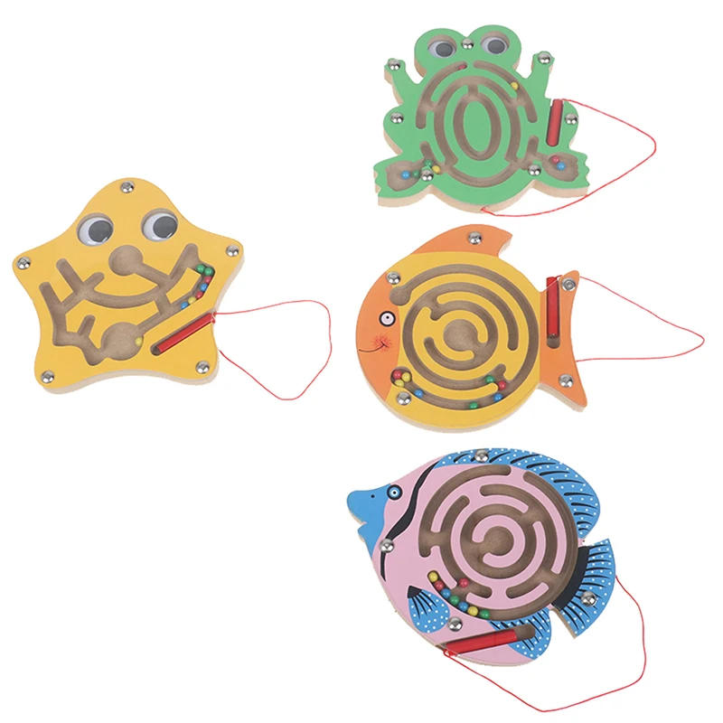 Горячие игрушки развивающие деревянные для детей раннего обучения магнитный