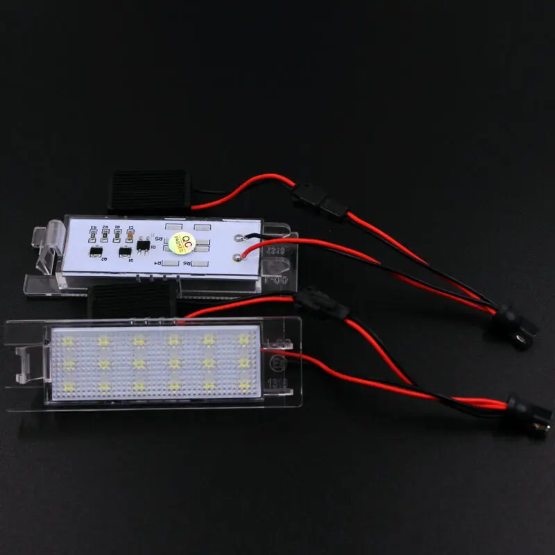 

1 Pair License Plate Light Auto Bulbs Car LED For Fiat Grand Punto Marea Multipla