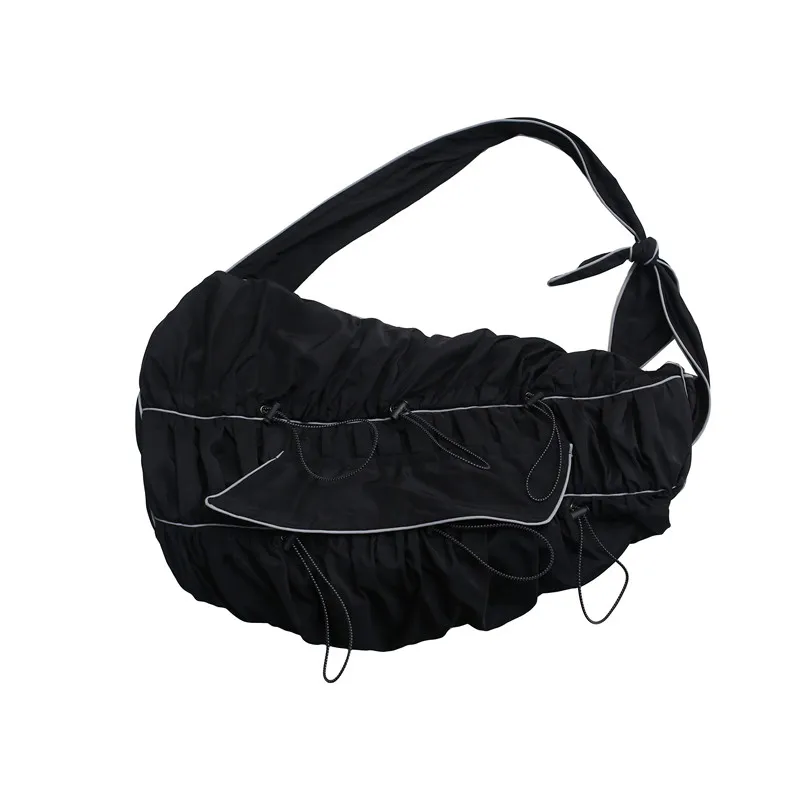 Модная Светоотражающая мужская сумка на плечо уличная Водонепроницаемая