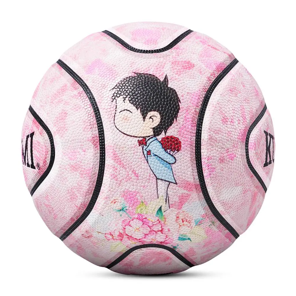 

Новое поступление, баскетбольный мяч Kuangmi, Размер 7, игровой мяч, подходит для взрослых, для дома и улицы, подарок на день рождения, подарок на ...