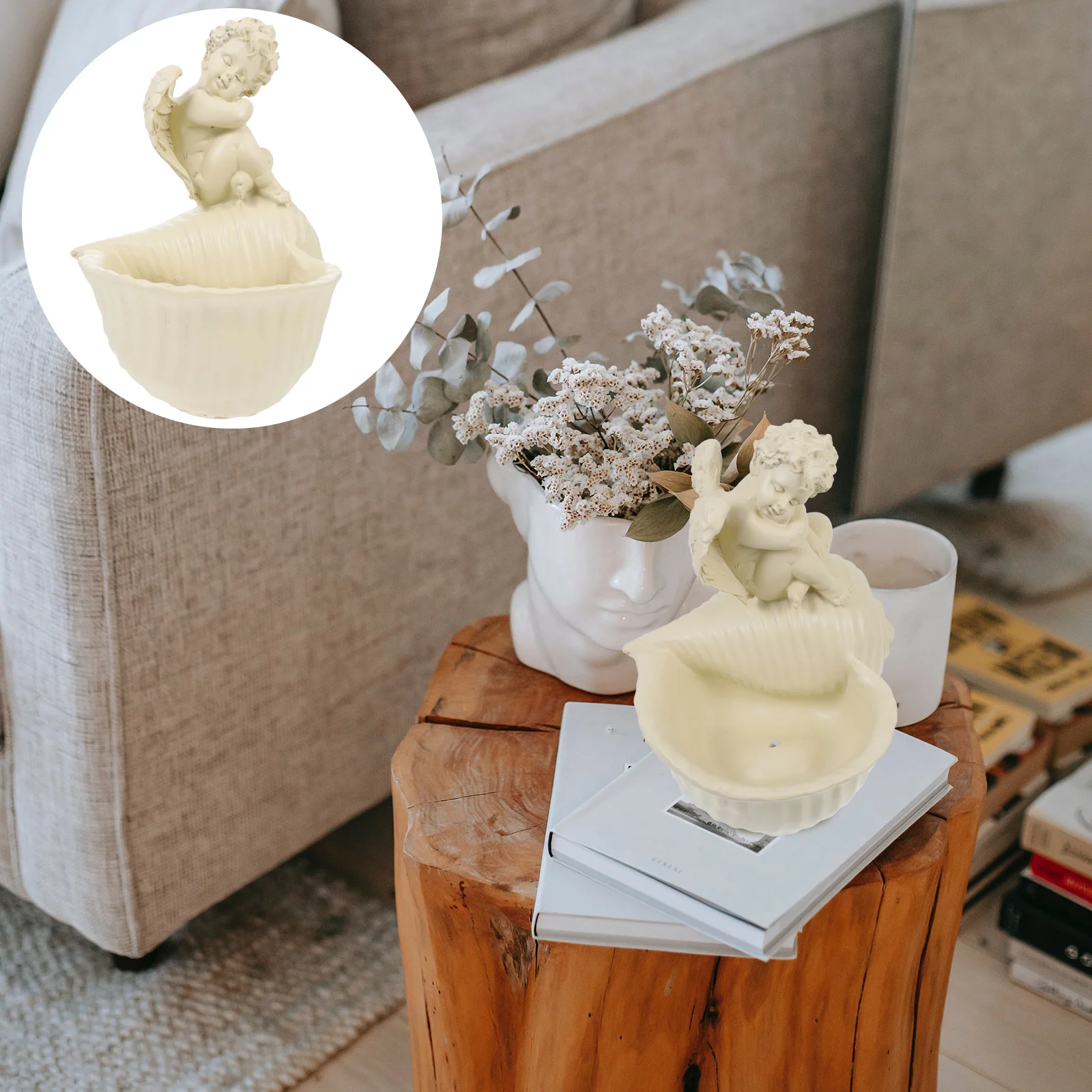 

1Pc Angel Planter Gardening Planter Decorative Succulents Pot Home Garden Decoration