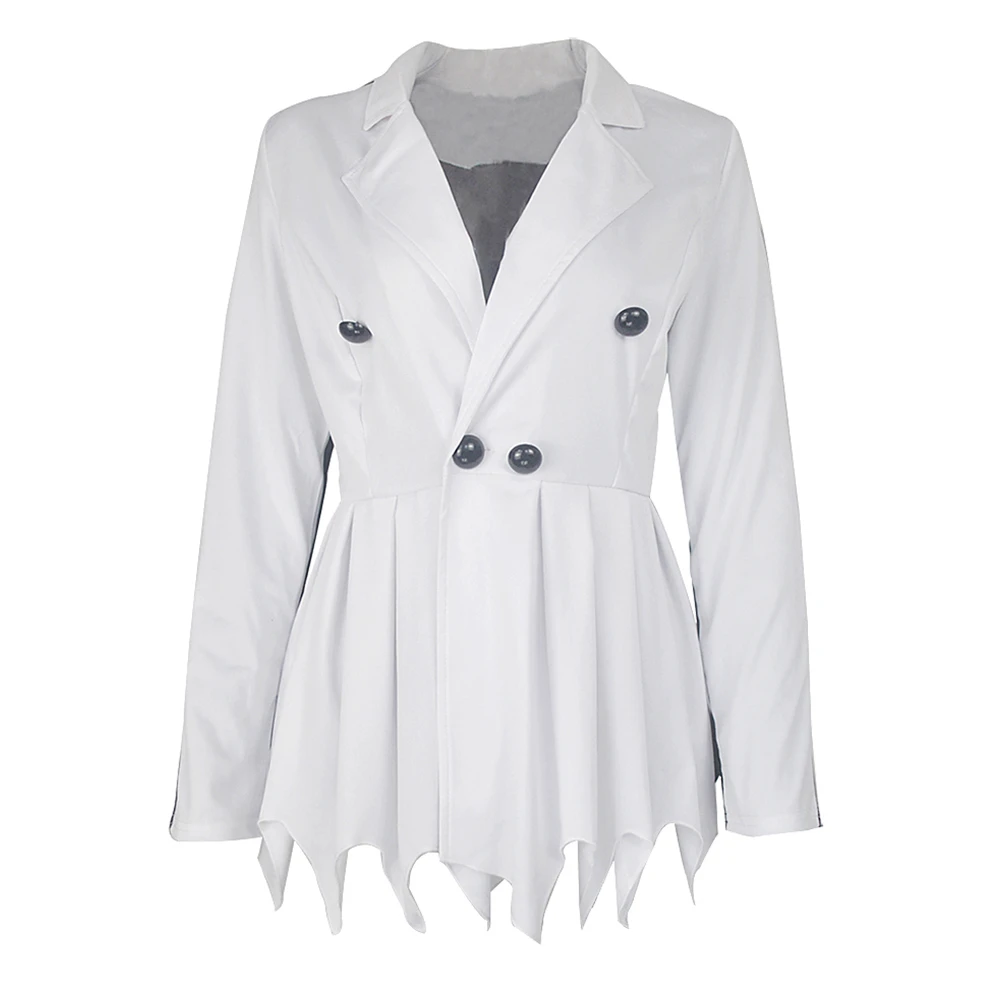 

4XL Plus Size Pleated Dress Lapel Collar Button A-line Bodycon Long Sleeve Dress High Waist Short Mini Dresses For Women