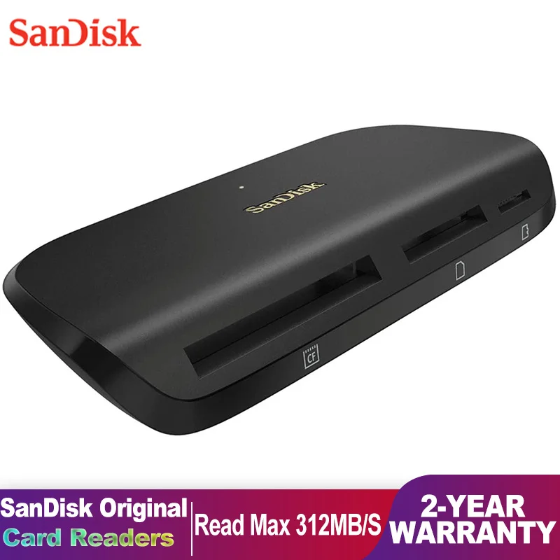 SanDisk устройство для чтения карт памяти с TF SD-картой USB 3 ImageMate PRO UDMA7 CF в 1 C адаптер SD