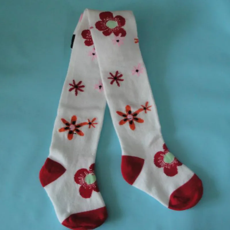 

3 шт./лот Anyongzu для девочек, Цветочный цвет, выберите облегающие детские чулки для весны и осени от 0 до 3 лет, колготки