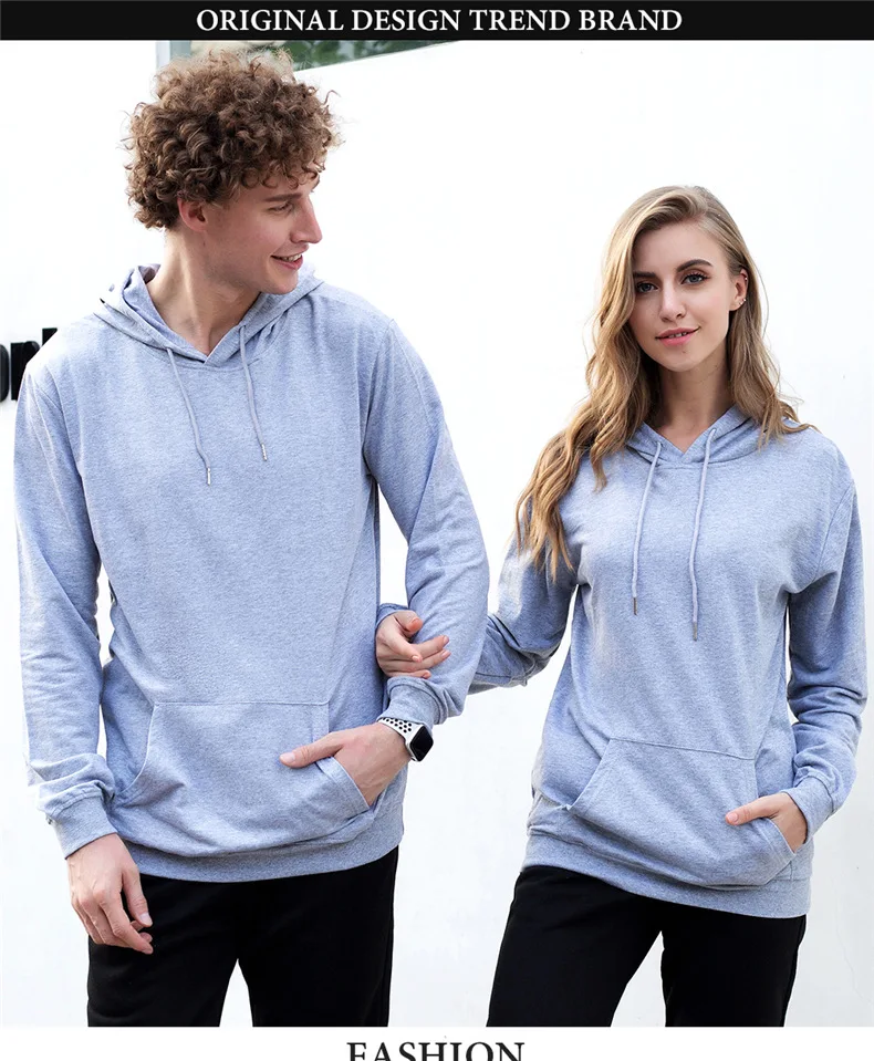 

Top Selling Product In 2021 New Fashion Hooded Men's Sweatshirt Solid Fleece Pullover Mens Hoodies Oversized Men's Clothing