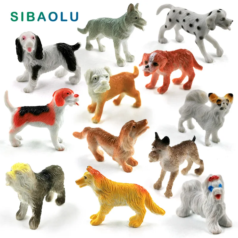 12 шт. новая имитационная Ферма для птицы маленькая фигурка кошки собаки модель