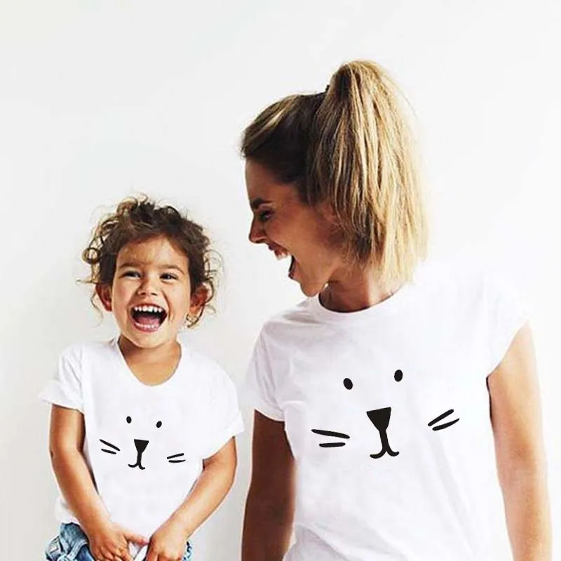 1 шт. Пасхальная футболка для мамы и ребенка одинаковые футболки сына дочки всей