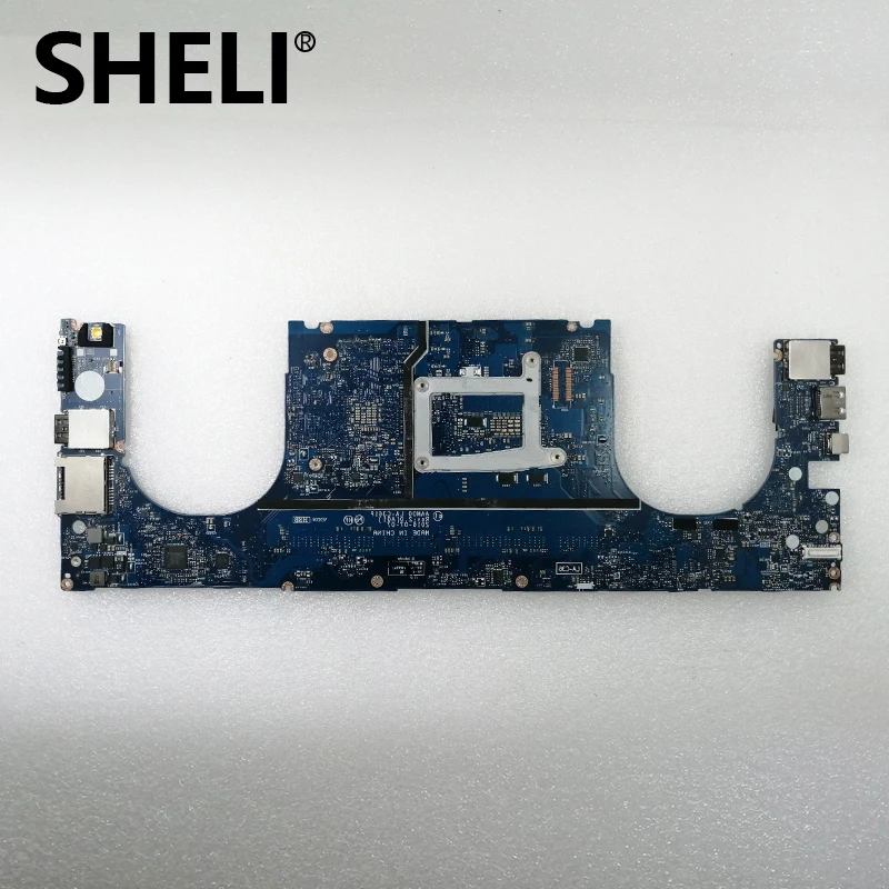 Материнская плата SHELI для ноутбука Dell Precision 5510 WVDX2 0WVDX2 CN-0WVDX2 LA-C361P i7-6820HQ процессор