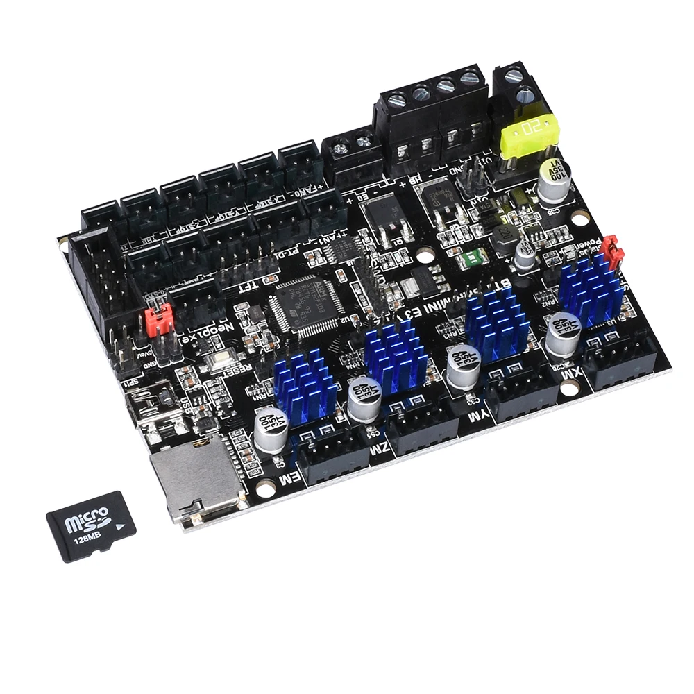 Материнская плата BIGTREETECH SKR MINI E3 V1.2 драйвер TMC2209 UART детали для 3D принтера DIP