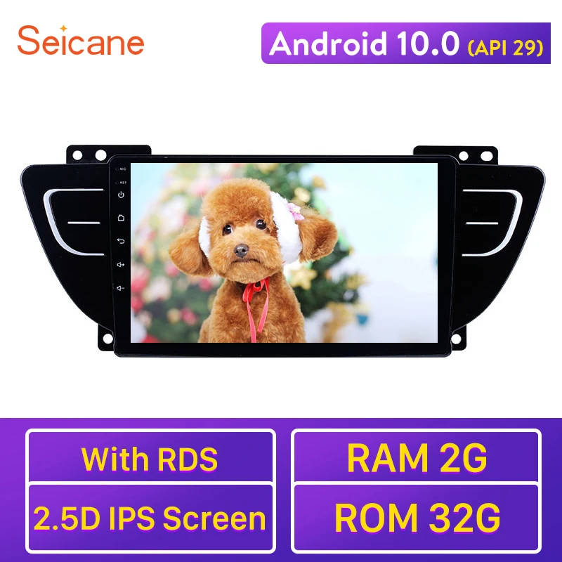 

Seicane Android 10.0 API 29 Car GPS Navi Radio 2GB RAM Multimedia Player for 2016 2017 2018 Geely Boyue support Carplay TPMS DVR