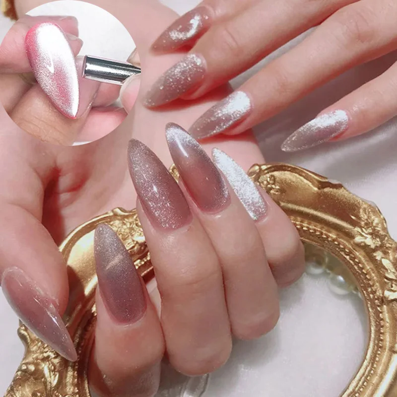 Цилиндрический магнит кошачий глаз для дизайна ногтей |