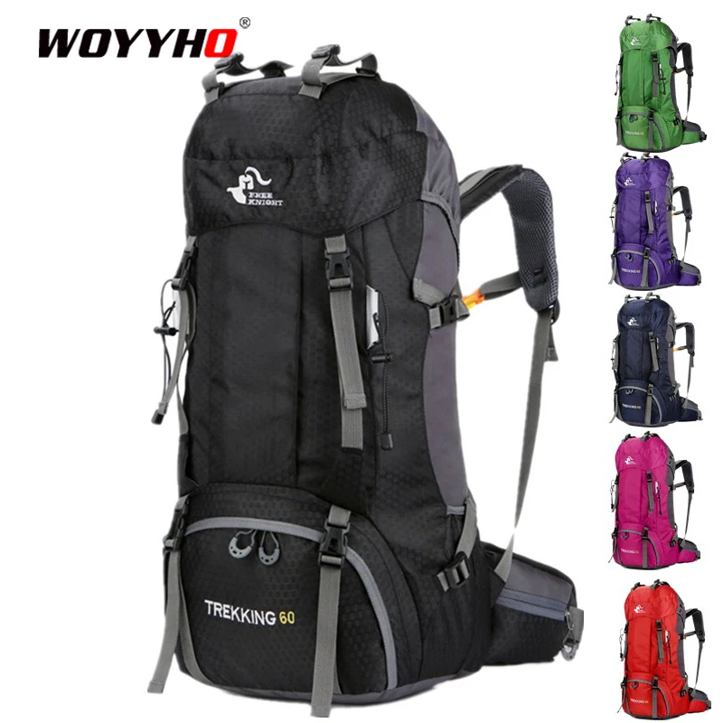 Уличный рюкзак Free Knight объемом 60 л водонепроницаемые вместительные походные