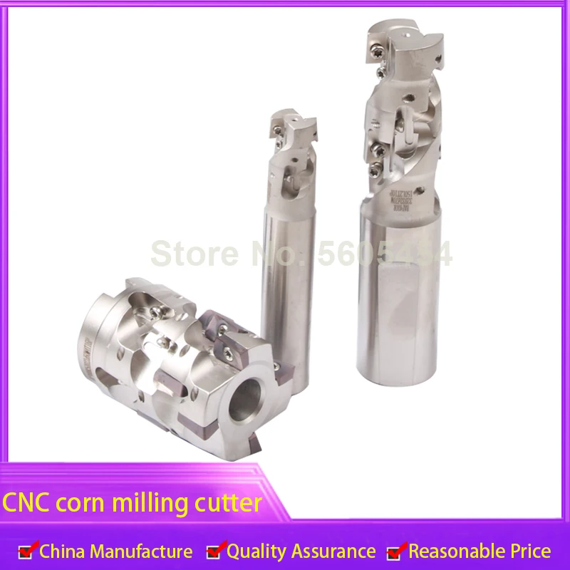 売却 Cnc トウモロコシオープンラフスパイラルコーンカッター加工センター Apmt1604 シェルフライスカッターバー端面直角穀物 Millin