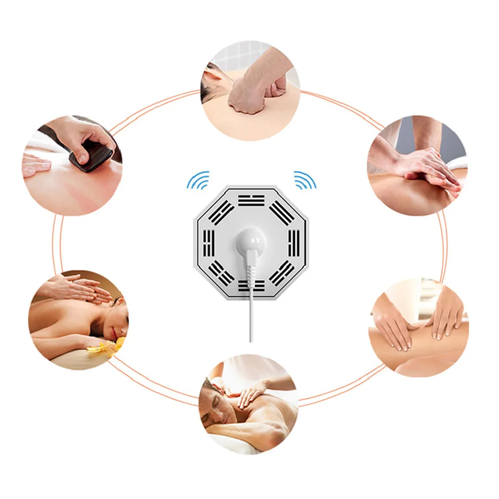 

Smart Cervical Massager Multifunctional Rechargeable Pulse Massager Mini Massage Patch Relief Pain Relaxation Body Massager