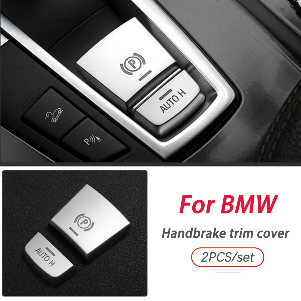 Автомобильный Стайлинг переключатель стояночного тормоза накладка кнопки P
