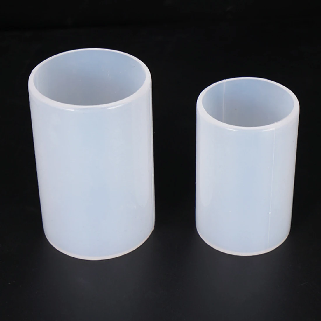 Цилиндрическая силиконовая форма для изготовления свечей ручной работы сделай