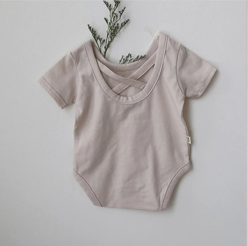 Корейская детская одежда боди 2020 летние модели для мальчиков и девочек маленьких