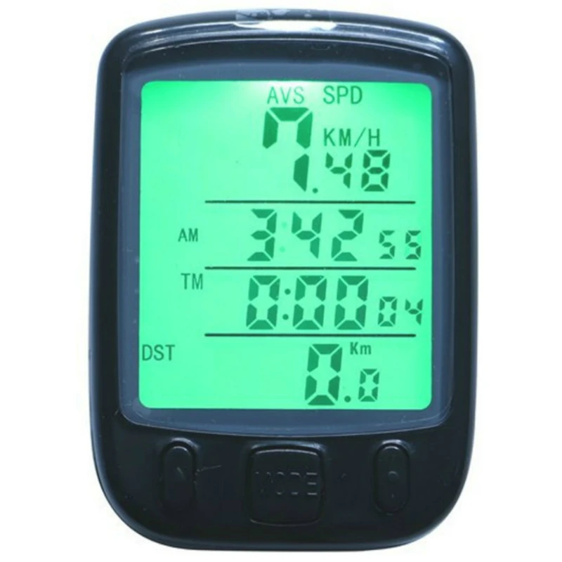 

Waterproof Bicycle Computer Wired MTB Bike Cycling Odometer Stopwatch Speedometer Watch LED Digital Rate Bryton Igpsport Cateye