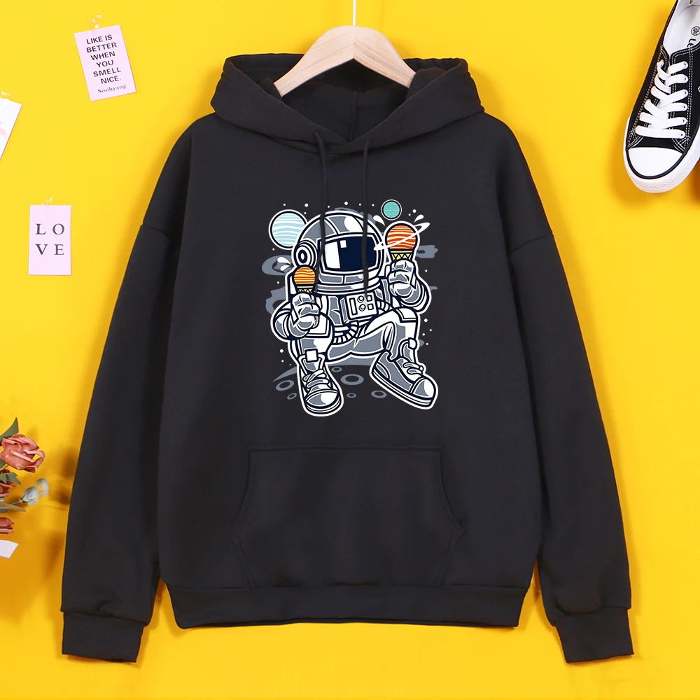

Толстовка Eis Raumfahrer Druck HD толстовка с капюшоном Harajuku уличная одежда
