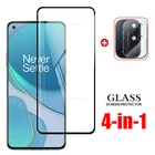 4 в 1 для OnePlus 8 T 8 T Plus onePlus8t 5G 6,55 дюйма закаленное стекло с полным покрытием для OnePlus 8 T Защитное стекло для объектива камеры