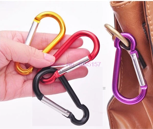 Изготовитель: DHL или FEDEX 5000 шт. NO.5 алюминиевый карабин зажим для брелока кемпинга