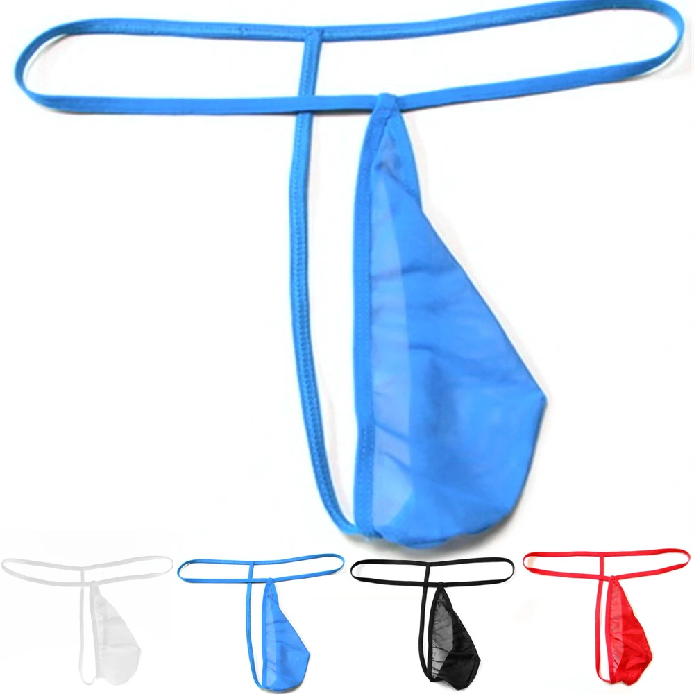 

Sexy T-back Briefs Men Thong Underwear Jockstrap Pouch Panties Micro Solid Color Breathable Brief G-String New Male Underpants