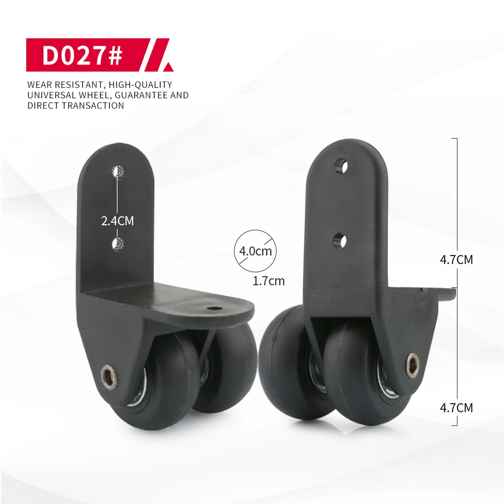 DiLong Outdoor mobile audio casters Luggage wheel accessories wheels wear-resistant universal 22 inch 24 inch casters