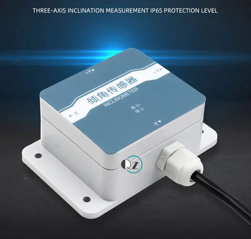 RS485 Бесконтактный промышленный датчик наклона цифровой кран трехосевой угла для